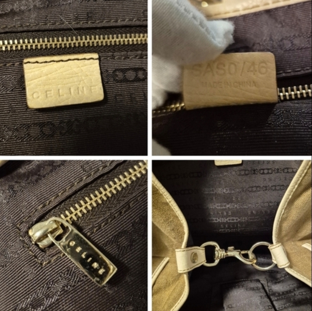Celine Paris Canvas & Leather Boogie Tassel Bag - Picture 6 of 16